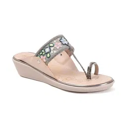 madam glorious Embellished Wedge Sandals image 2