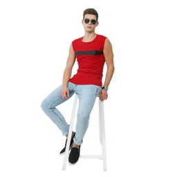 Modern Men's Premium Cotton Gym Vest (S - XXL) (5 Colors Available) image 3