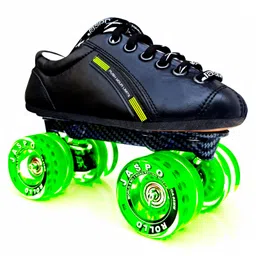 Jaspo Pro Hyper Quad Shoe Skates Size 1 UK - Green-picture-22