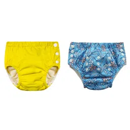 Chinmay Kids Reusable Swim Diaper Pants Pack of 2 Soft Adjustable and Leak-Proof Unisex Swimming Pool Wear for Infant Boys and Girls-picture-13