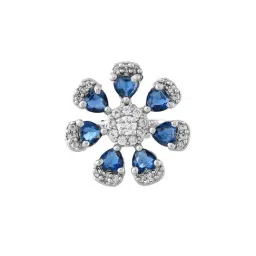 Voylla Silver Royal Romance Hazel Casual Ring-picture-24