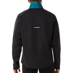 Asics Teal & Black Full Sleeves Jacket image 2
