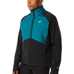Asics Teal & Black Full Sleeves Jacket image 3