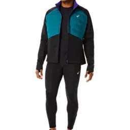 Asics Teal & Black Full Sleeves Jacket image 5