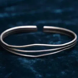 Jaypore Silver Cuff Bracelet image 4