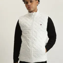 Iconic White Polyester Regular fit Casual jackets and blazers-picture-37
