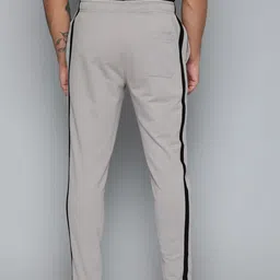HRX by Hrithik Roshan Men Striped Regular Fit Track Pants image 3