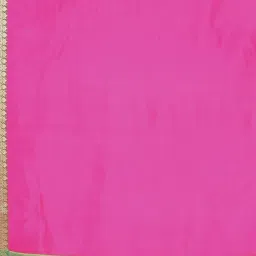 Banarasi Silk Works Pink Woven Saree With Unstitched Blouse image 5