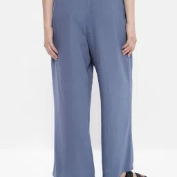 American Eagle OutFitters Navy Flared Pants image 2