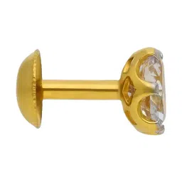 Malabar Gold and Diamonds 22k (916) Yellow Gold Earrings for Women image 2