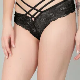 N-Gal Black Lace Work Panty image 2