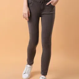 showoffff SHOWOFF Brown High Rise Jeans image 2