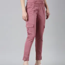 showoffff SHOWOFF Mauve Cotton Regular Fit Mid Rise Jeans image 2