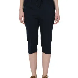 Vimal Jonney Printed Blue Regular Fit Capris-picture-12