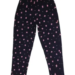 Proteens Kids Navy & Pink Printed Pants-picture-20