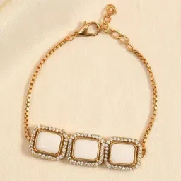 Jaypore Gold Hook Bracelet image 2