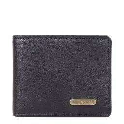 Hidesign Black Solid Wallets for Men image 1