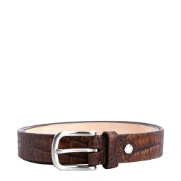 James Aston Brown Leather Waist Belt for Men image 2