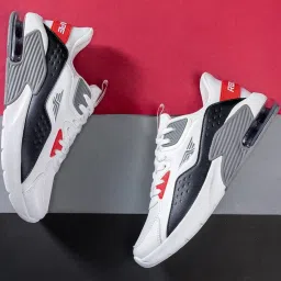 Red Tape Men's Red & White Casual Sneakers image 1