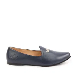 Fausto Men's Blue Casual Juttis image 1