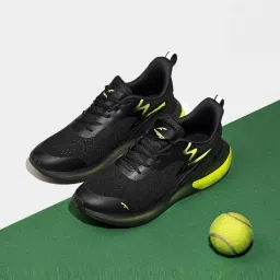 Furo by Red Chief Men Black Running Shoes image 1