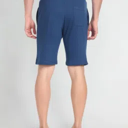 U.S. Polo Assn. Denim Co. Dark Blue Regular Fit Printed Shorts image 2