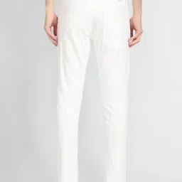 U.S. Polo Assn. Denim Co. White Cotton Regular Fit Jeans image 2