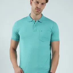Monte Carlo Green Regular Fit Polo T-Shirt image 1