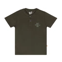 Bodycare Kids Olive Solid T-Shirt image 1