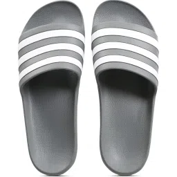Adidas Men's ADILETTE AQUA Grey Slides image 1