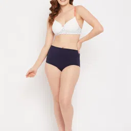 Clovia White Non Wired Padded T-Shirt Bra image 4