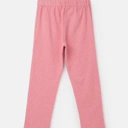 United Colors of Benetton Kids Pink Printed Trousers image 2