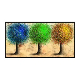 999Store Printed Multicolor Canvas Wall Art image 2