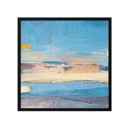 999Store Printed Blue Canvas Wall Art image 2