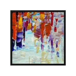 999Store Printed Multicolor Canvas Wall Art image 2