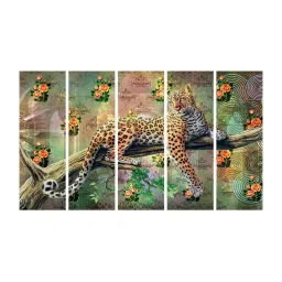 999Store Printed Multicolor MDF Wall Art image 2