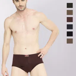 Vip Assorted Cotton Skinny Fit Briefs - Pack Of 6 image 1