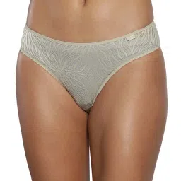 Calvin Klein Green Self Regular Fit Bikini Bottoms image 1