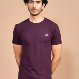 SKYKNIT Men Solid Round Neck T-shirt-picture-24