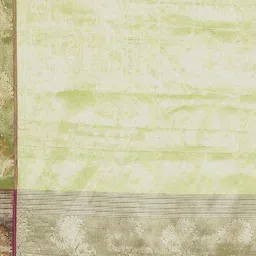 Banarasi Silk Works Green Woven Saree With Unstitched Blouse image 5