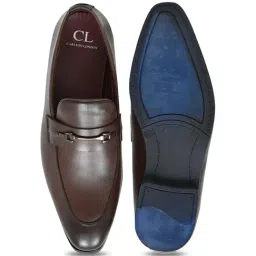 Carlton London Men's Brown Formal Loafers image 3