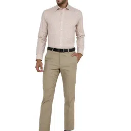 Metal Peach Cotton Slim Fit Printed Shirt image 5