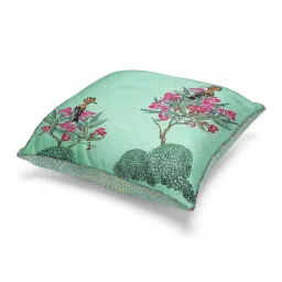 Bianca Suzane Mint Green & Pink Microfibre Cushion Cover - Set of 3 image 3