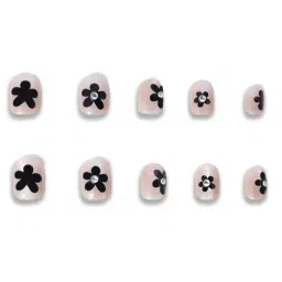 Studiowest By Westside Press & Go Reusable Press-On Nails Floral Rhinestone - Set of 24 image 3