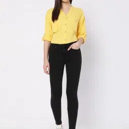 Vero Moda Black Skinny Fit Jeans image 4