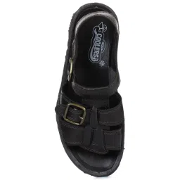 Coolers by Liberty Men's Dark Brown Fisherman Sandals image 3