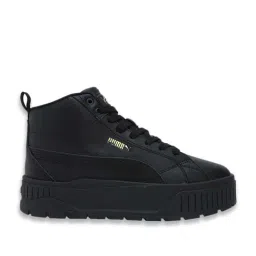 Puma Women's Karmen II Black Ankle High Sneakers-image-6