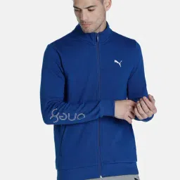 Puma x ONE8 Royal Blue Regular Fit Cotton Jacket-picture-20