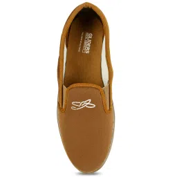 Gliders by Liberty Tan Casual Slip-Ons image 3