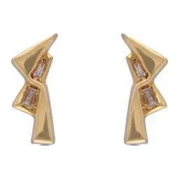 C. Krishniah Chetty Group Diamond 18k (750) Yellow Gold Earrings for Women-picture-31